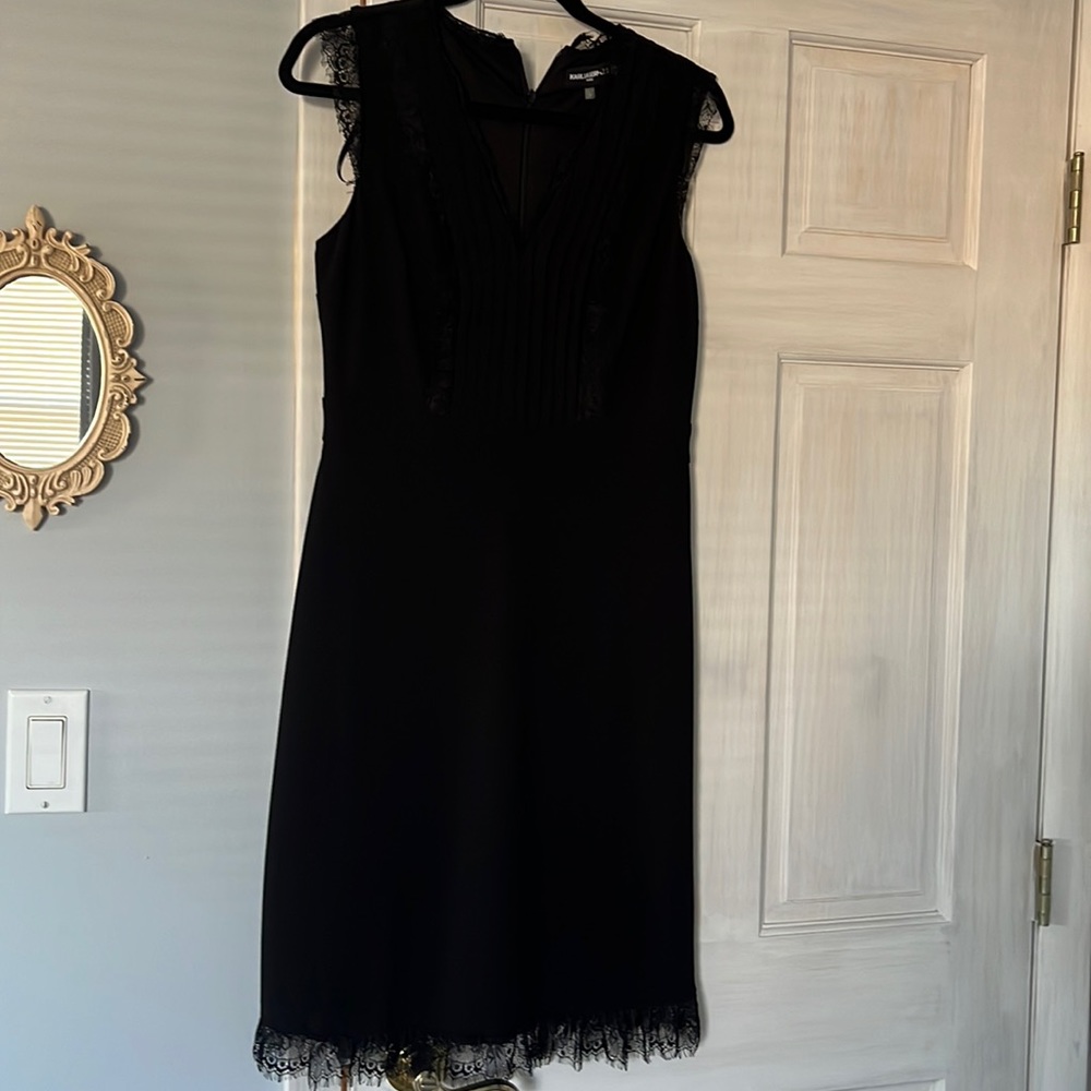 NWOT Karl Lagerfeld Black Dress. Women’s Size 8